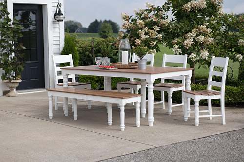 dining table brown-and-white table and chair set chair